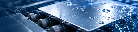 Abstract technical product surface