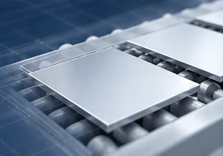 Conceptual discrete panels supported on rollers